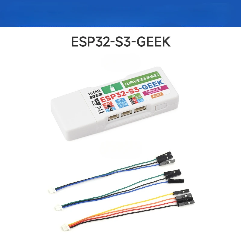 ESP32-S3 GEEK макетная плата с 4 3-дюймовым цветным ЖК-дисплеем 65K поддержкой Wi-Fi и Bluetooth