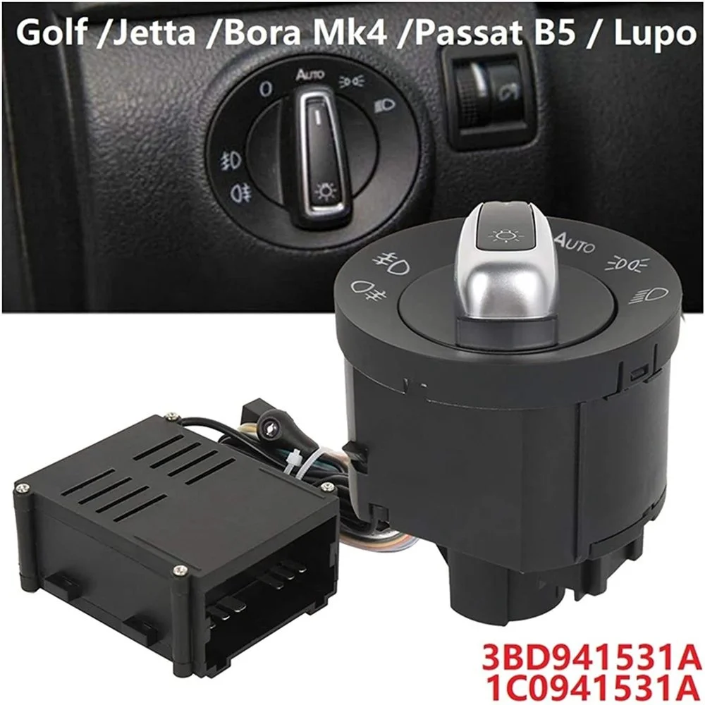 Автомобильная фара лампа управления переключателем сенсорный модуль для VW Golf 4