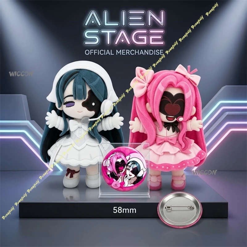 Фото Плюшевая кукла Alien Stage: Мягкая игрушка-подвеска с персонажами аниме Mizi Sua, хлопковый брелок, украшение для косплея, подарок на Хэллоуин №1