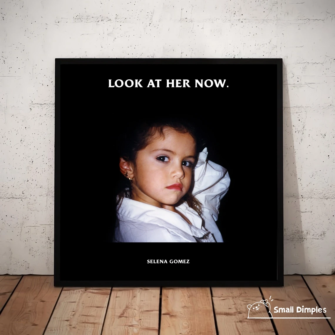 Селена Гомез посмотрите на нее сейчас музыкальный альбом Обложка плакат холст