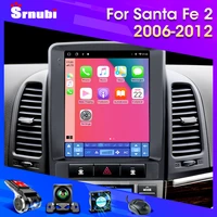 for hyundai santa fe 2006 2012 tesla style android 11 car radio multimedia video 2din navigation carplay head unit player stereo