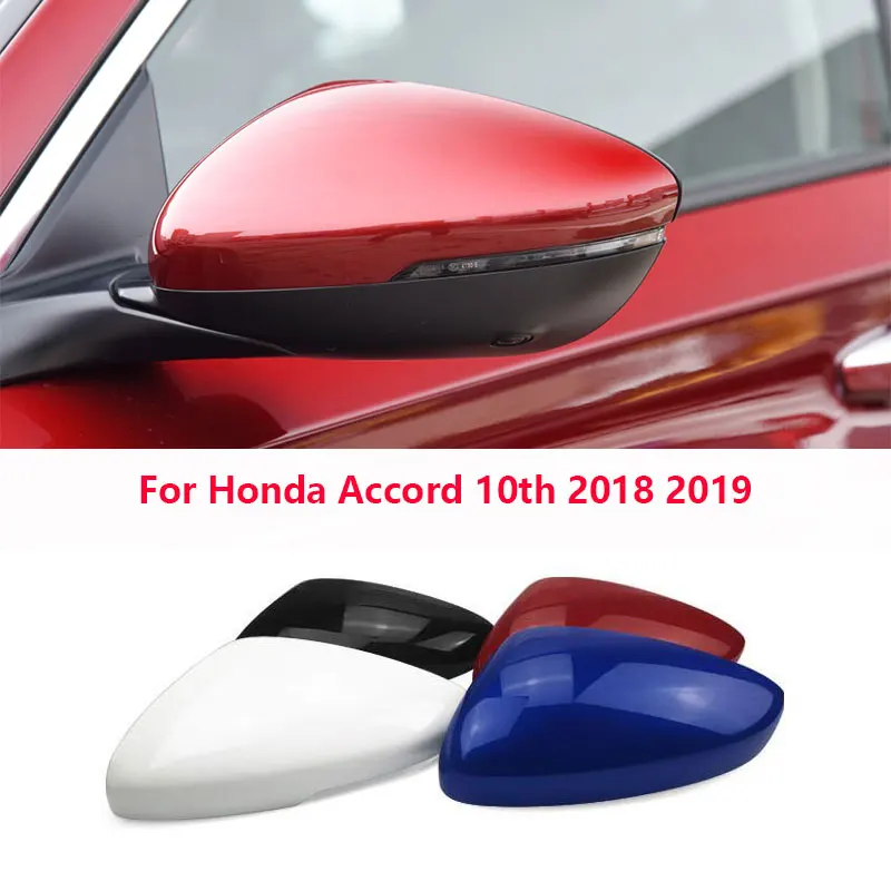 

For Honda Accord X 10th 2018 2019 2020 2021 Car Wing Door Side Rearview Mirror Cover Cap Lid