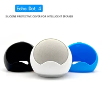 dustproof protective cover sleeve for echo dot 4 soft silicone case skin speaker accessories shockproof speaker full protector