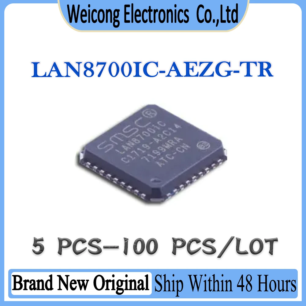 

LAN8700IC-AEZG-TR LAN8700IC-AEZG LAN8700IC LAN8700 LAN IC Chip QFN-36
