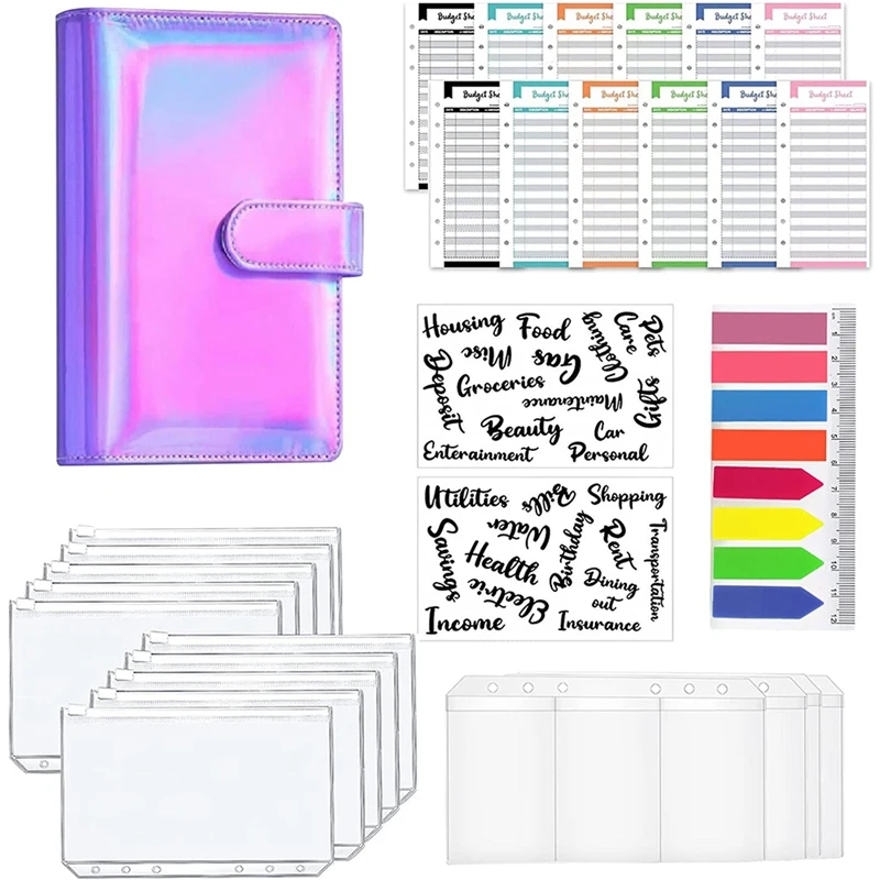 

Cash Envelopes For Budgeting,Money Organizer For Cash, Money Saving Binder, Money Envelopes For Cash