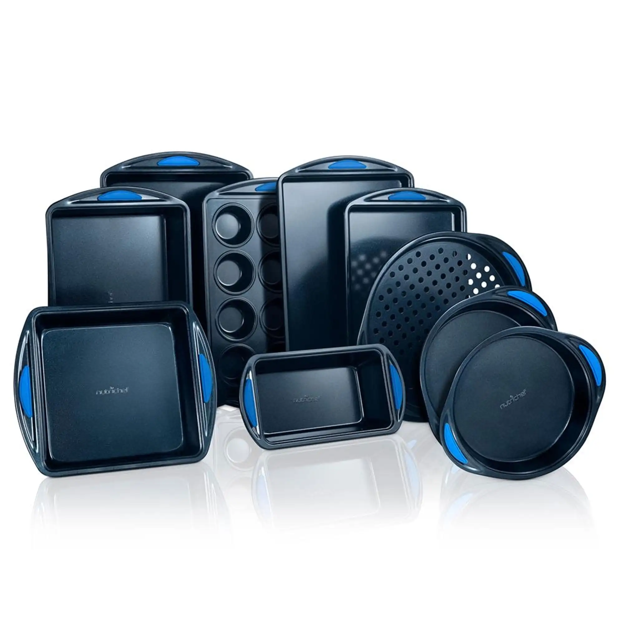 

Кухонная духовка с антипригарным покрытием из углеродистой стали, набор из 10 предметов