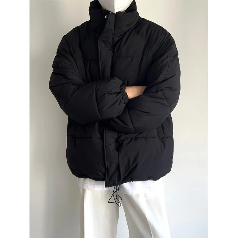 2022 Winter Jacket Men Warm Fashion 5 Colors Casual Thickened Down Jacket Men Korean Loose Short Coat Mens Parker Clothes S-2XL