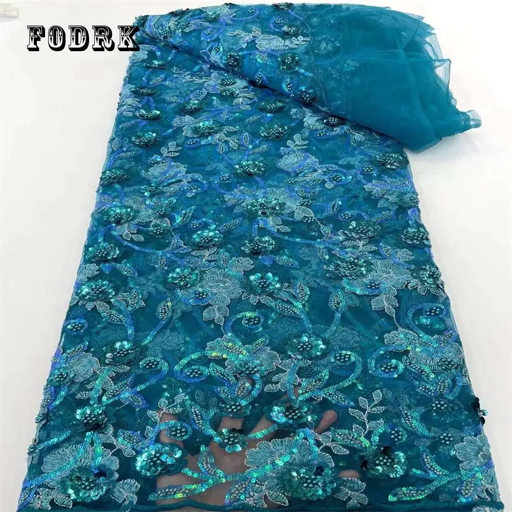 

Роскошная французская вышивка, кружевная ткань с бусинами, африканская нигерийская ткань с блестками для свадебного платья
