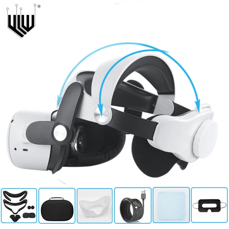 Ремешок на голову для Oculus Quest 2 VR M2 F2 регулируемая гарнитура аксессуары крепления