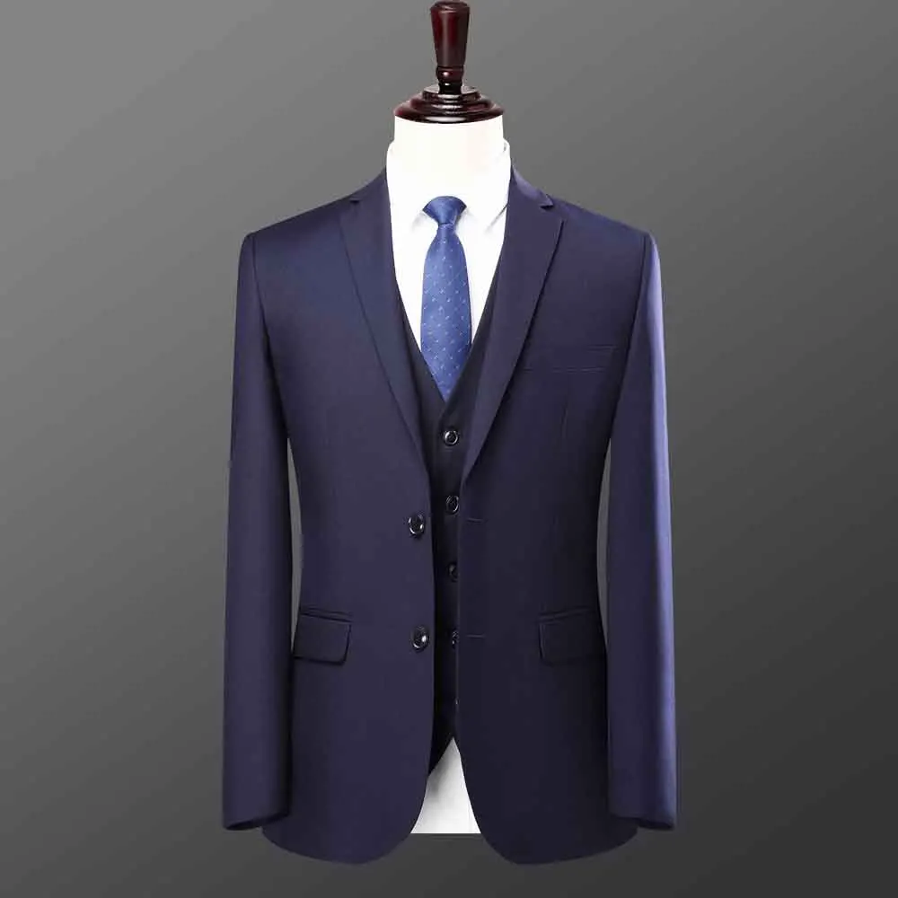 New Designer Men Smart Business Blazer Men Elegant Blazer Jacket Casual Fashion Blazer Suit Coat Men's Clothes