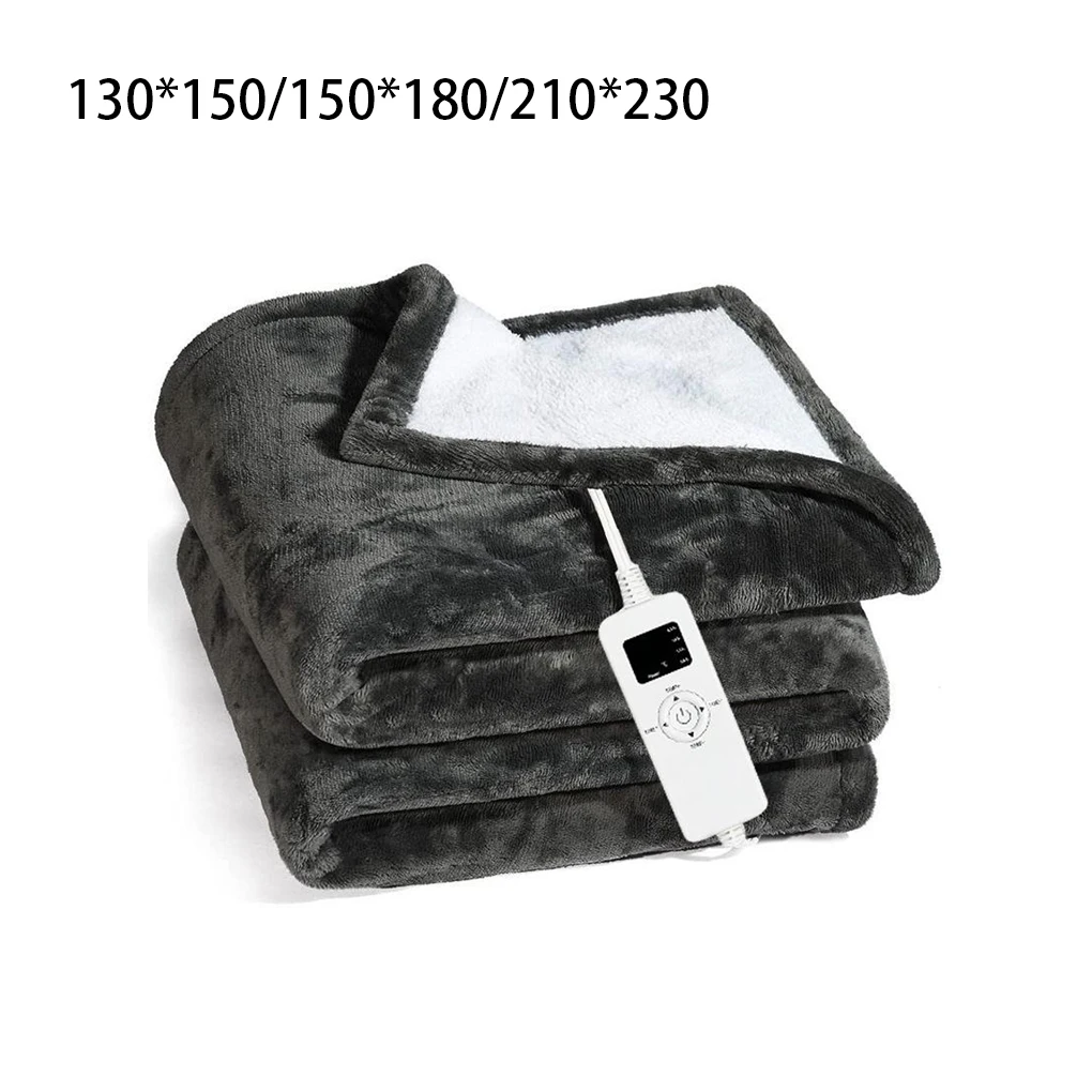 Electric Heating Blanket Professional Home Office Washable Adjustable Winter Heated Blankets Devices Warming Machine