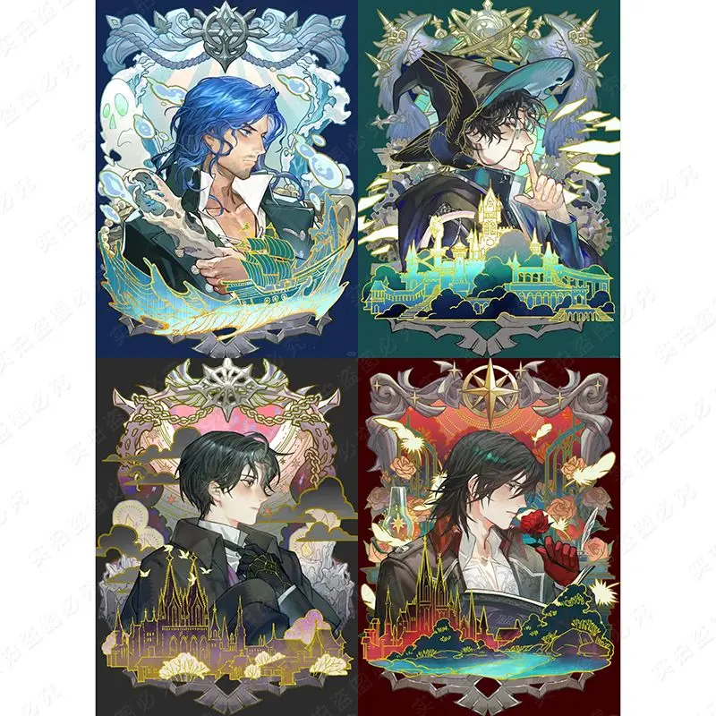 Фото Фигурка-подставка Lord of Mysteries из акрила: Кляйн, Моретти, Амон, Леонард, Митчелл, Деррик, Берг – украшение для стола №1