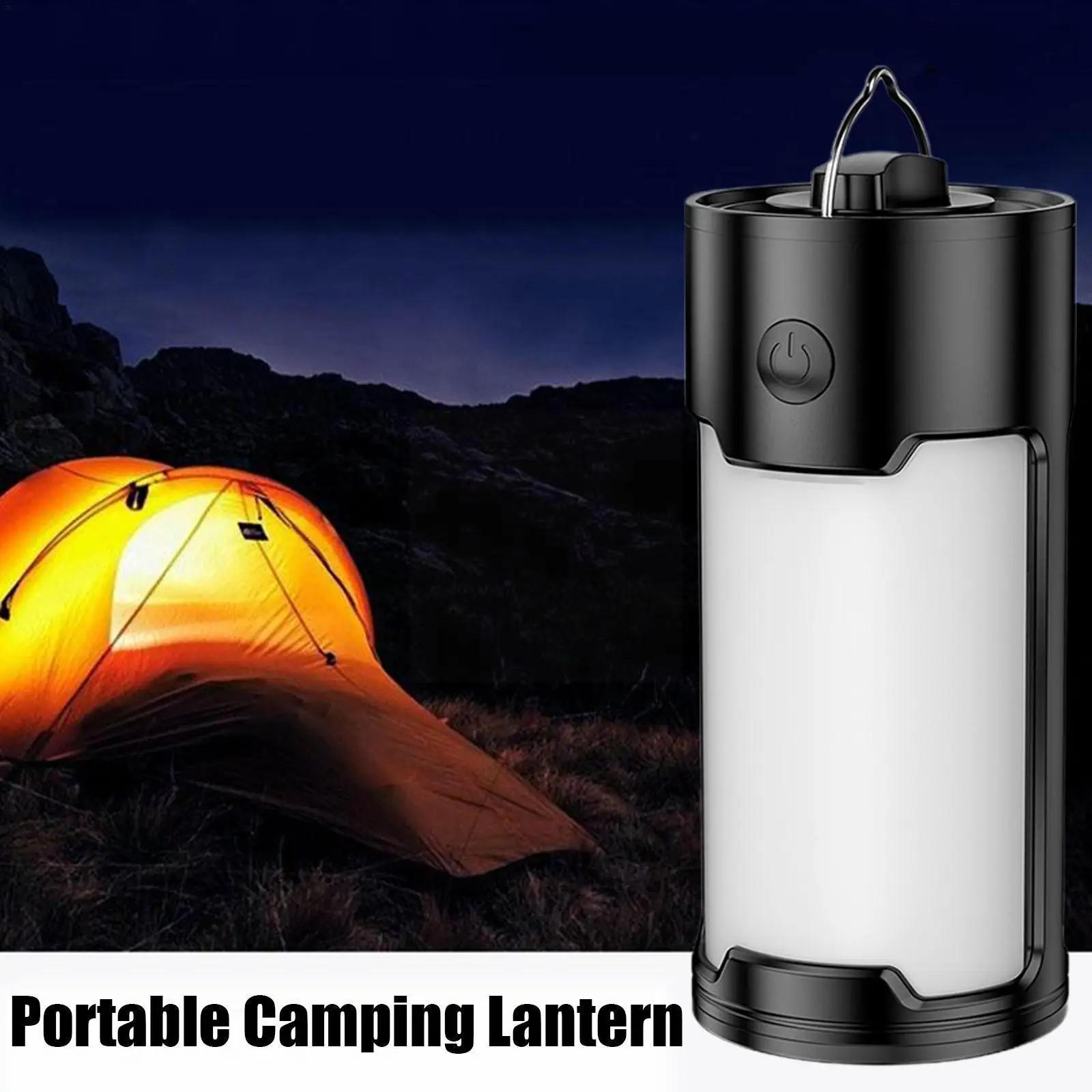 18650 Lantern Newest Camping Light Solar Outdoor USB Charging Tent Lamp Portable Night Emergency Bulb Flashlight For Campin H1D9