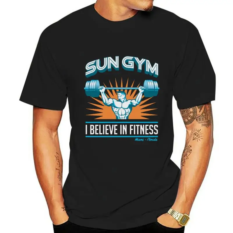 

Футболка мужская с надписью I BELIEVE IN FITNESS PAIN & GAIN, размер S 5XL