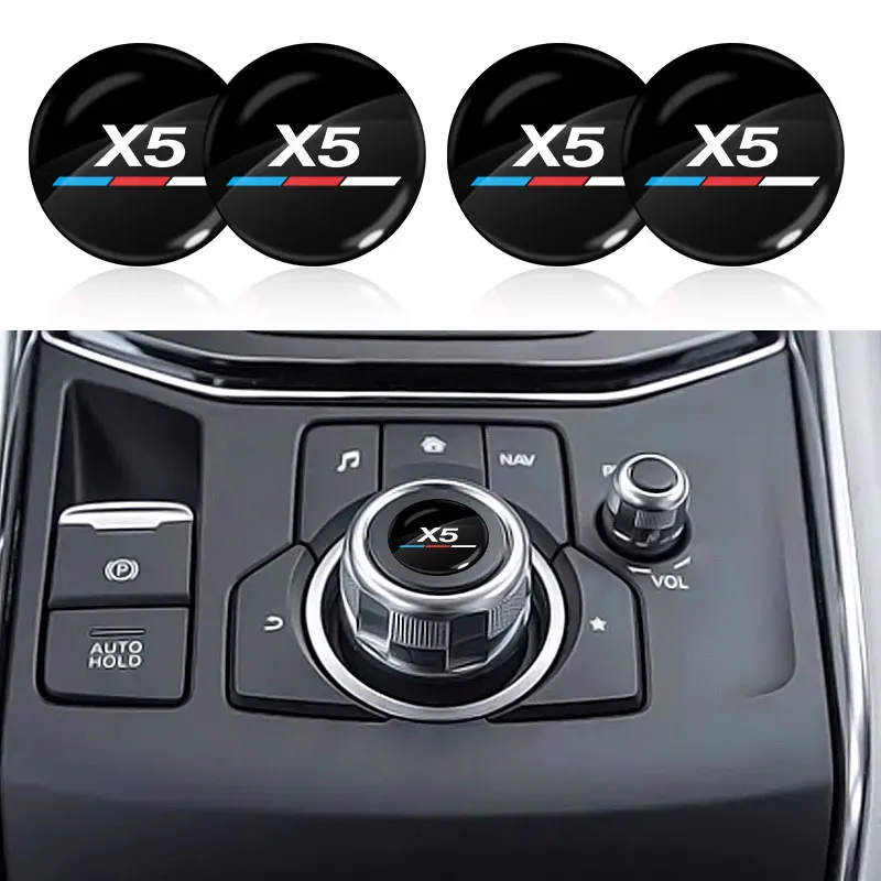 

Car Logo Accessories Keychain Badge Styling Logo Decorative Sticker For BMW R1250 GS GSA R 1250 GS 1 3 5 7 Series CAS3 X5 X6 Z4