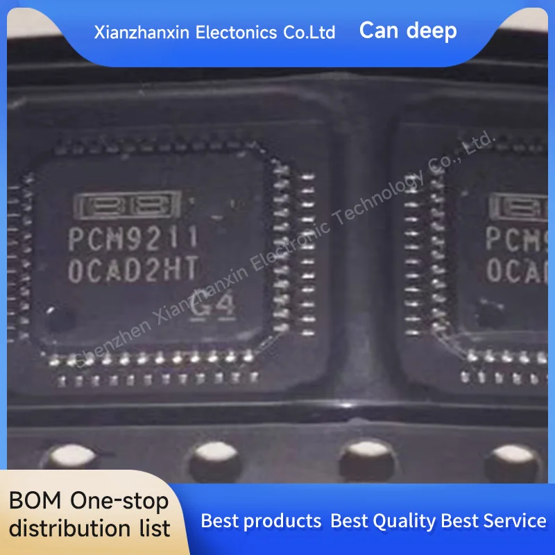 

2~10pcs/lot PCM9211PTR PCM9211 LQFP-48 Audio processing IC chips in stock