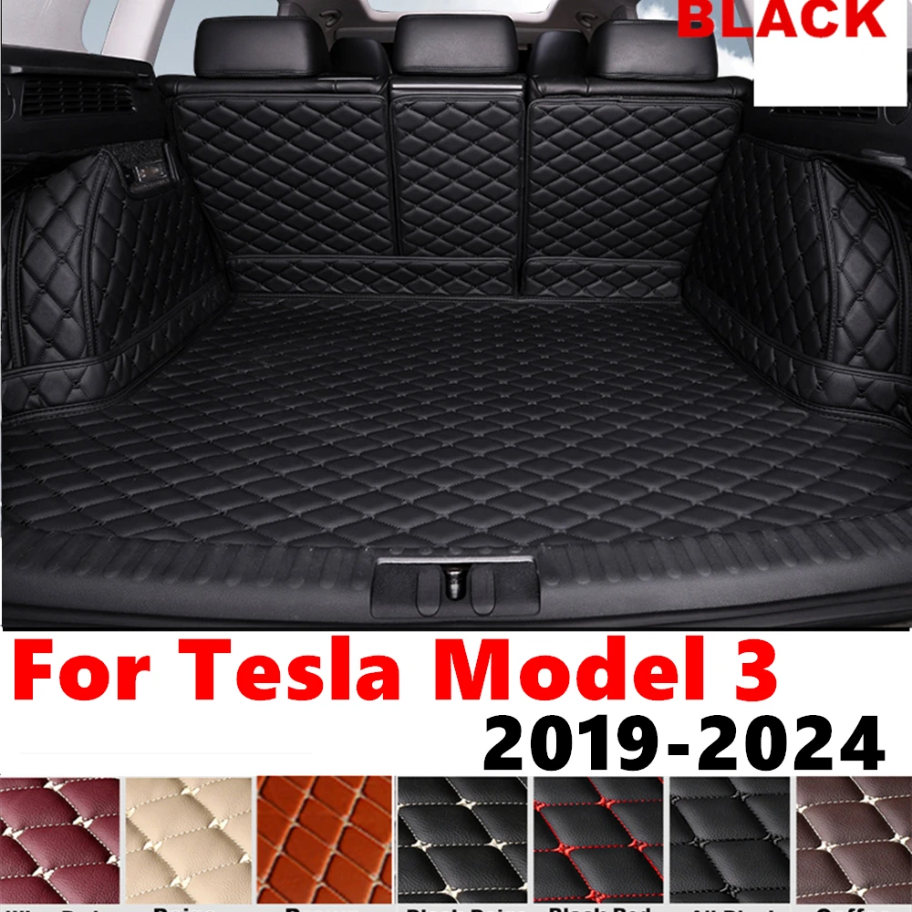 Полный комплект автомобильного коврика в багажник XPE для Tesla Model 3 2024 2023 2022 21-2019