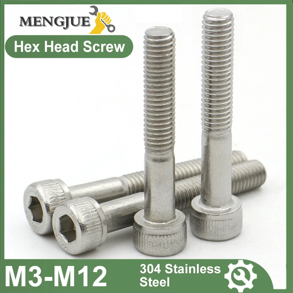 2/10 шт. Шестигранная головка из нержавеющей стали