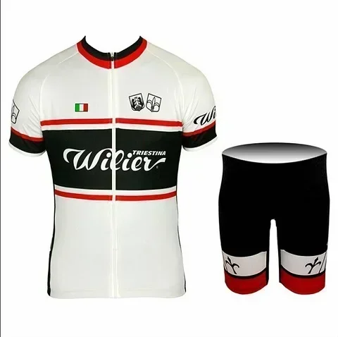 Новый дышащий велосипедный комплект с короткими рукавами Pro Team/летний