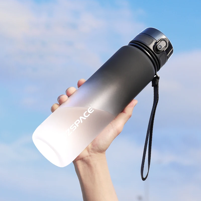 

1000ml Sports Water Bottles BPA Free With Bounce Lid Leak-proof Tritan Portable Reusable Fitness Sports Water Jug for Men Women