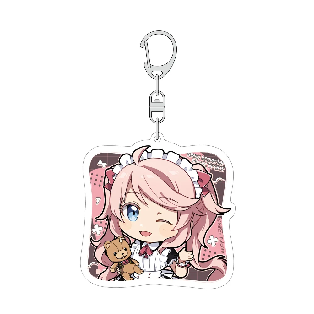 Аниме Legend Of Heroes Trails Cold Steel Rean Schwarzer акриловый брелок для фанатов подарок на день