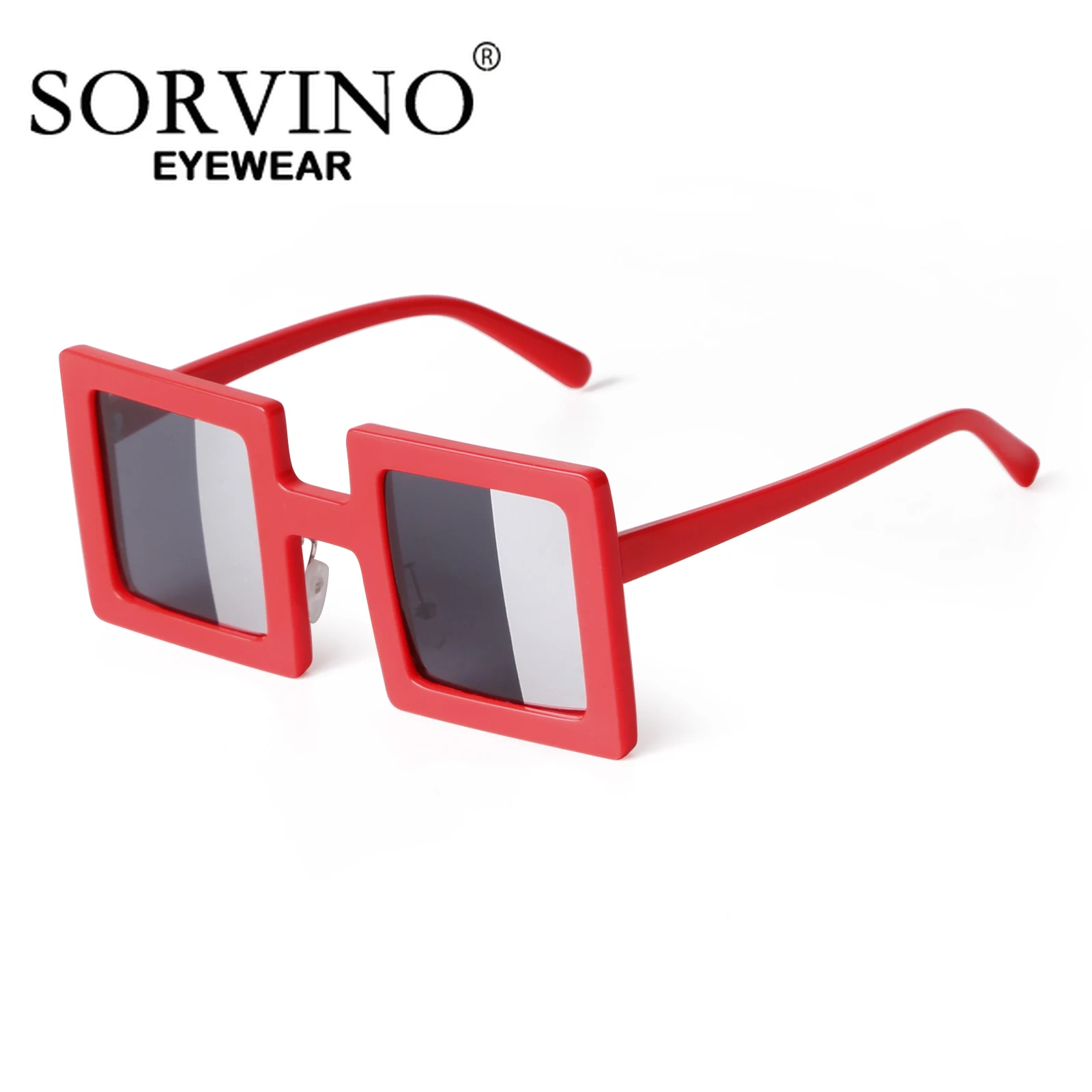 Очки солнцезащитные мужские и женские квадратные в стиле ретро UV400