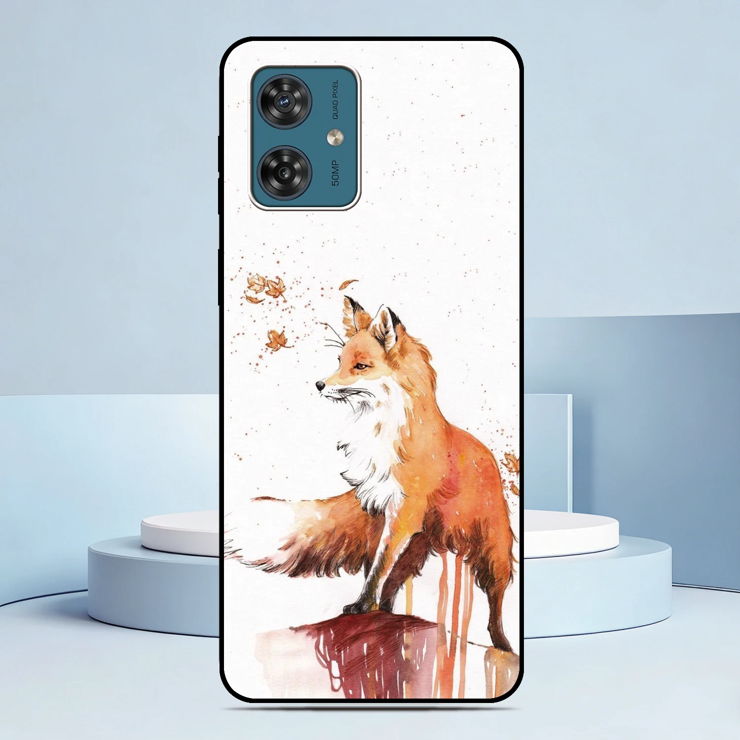 Фото Чехол для телефона Fox Lovely для Cubot A40 X100 A20 A10 Max 5 3 P80 P50 X70 X50 Note 60 50 21 J7 Power, задняя крышка с индивидуальным изображением №4