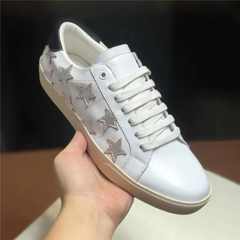 

2022 Four Seasons New McQueen Series First Layer Cowhand Child Breathable Non-slip Internet Celebrity Pair Sneakers DF100