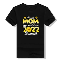 sunflower graduation proud mom of a class of 2022 graduate t shirt women clothing graphic tee mama short sleeve outfit gifts