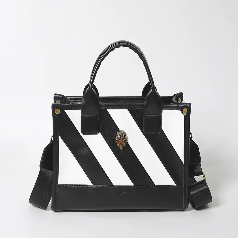 KURT GEIGER LONDON модная сумка 2024 роскошные дизайнерские сумки-тоут в полоску большая