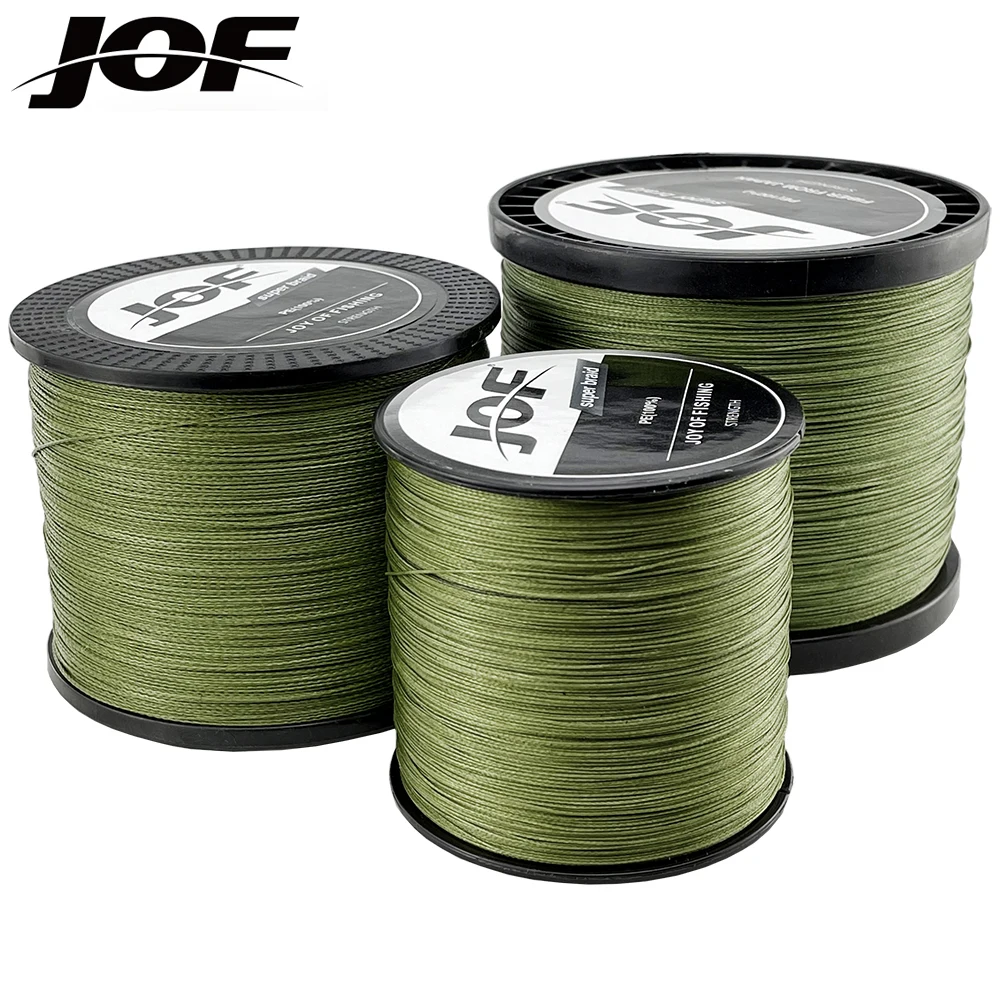 

JOF Brand 500M 300M PE Braided Fishing Line 8 Strands18-78LB Multifilament Fishing Line for Carp Fishing Wire for All Fishing
