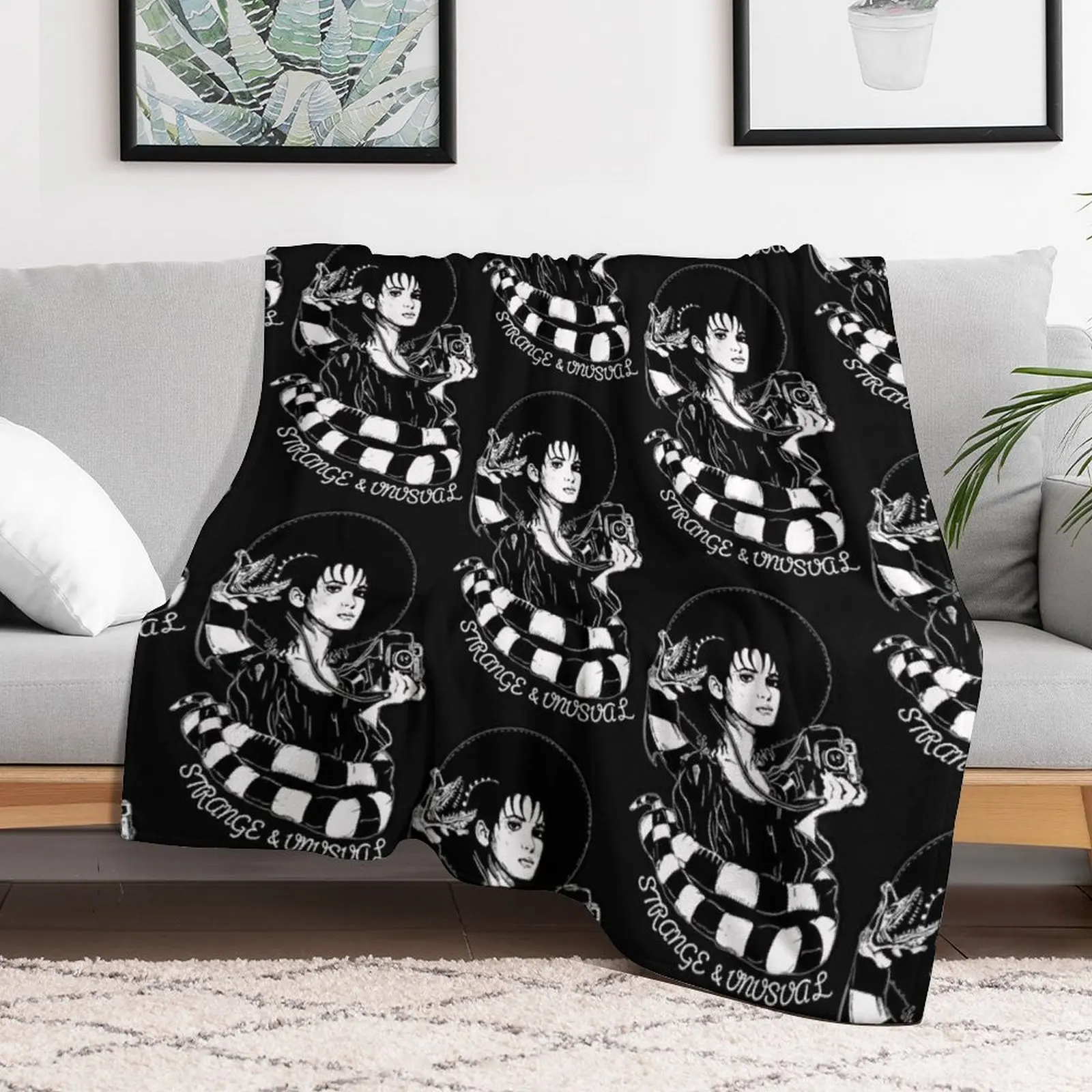 Лидия Децт странное и необычное готическое одеяло одеяла в стиле манга