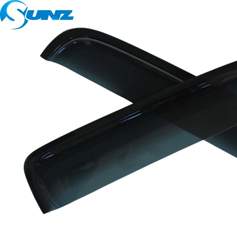 Боковая вентиляционная маска окна для Isuzu D-max Dmax 2007 2008 2009 2010 2011 Sun Rain Deflector Guard Awning Shelter Weathershields on.