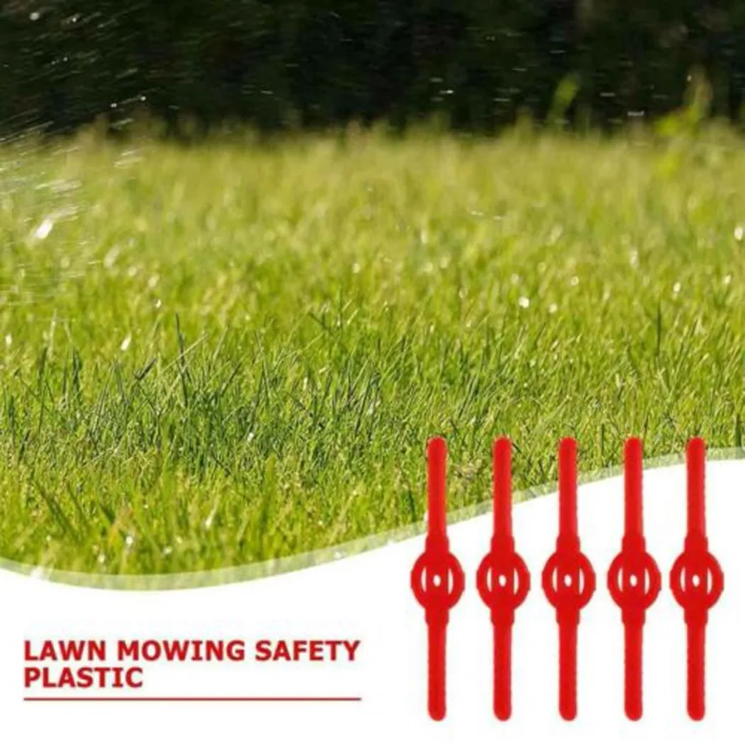 

20PCS Grass Trimmer Blades Plastic Cutter Blades Cutting Head Blade Replace Lawn Mower Accessories Garden Tools