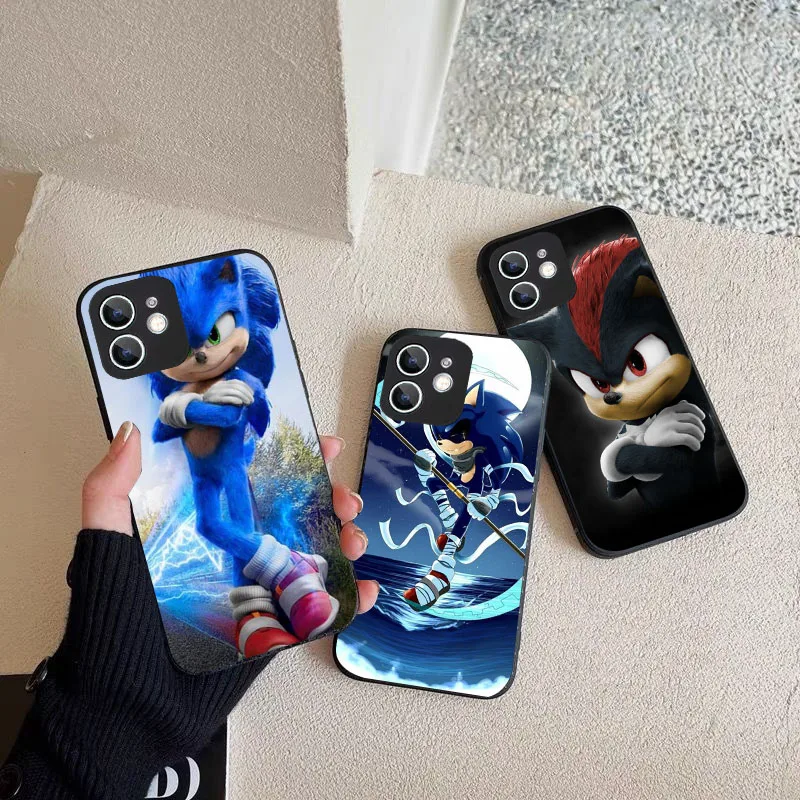 WAA-33 Черный гибкий чехол из ТПУ Sonic для Huawei Y5 6 7 8 9 Nova 3 Prime