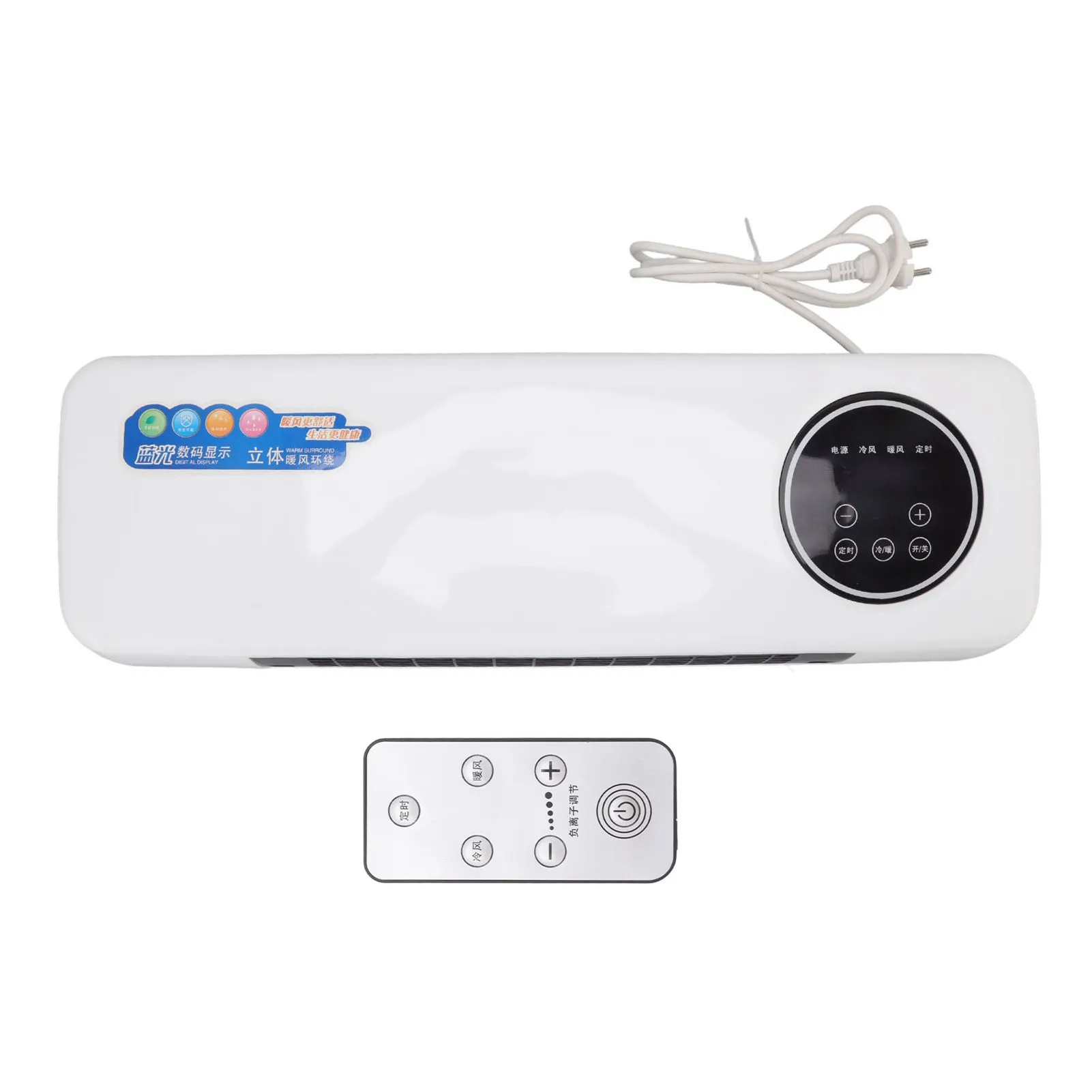 Electric Conditioner Wall Mounted Remote Control Cooling Heating Conditioner for Home EU 220V