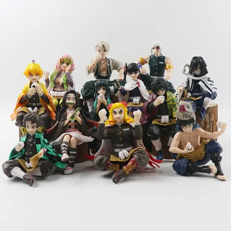 

Anime Demon Slayer Figure PVC Charcoal Jirou Ne-Dou toy ornament Japanese anime model car decoration children's toy gift