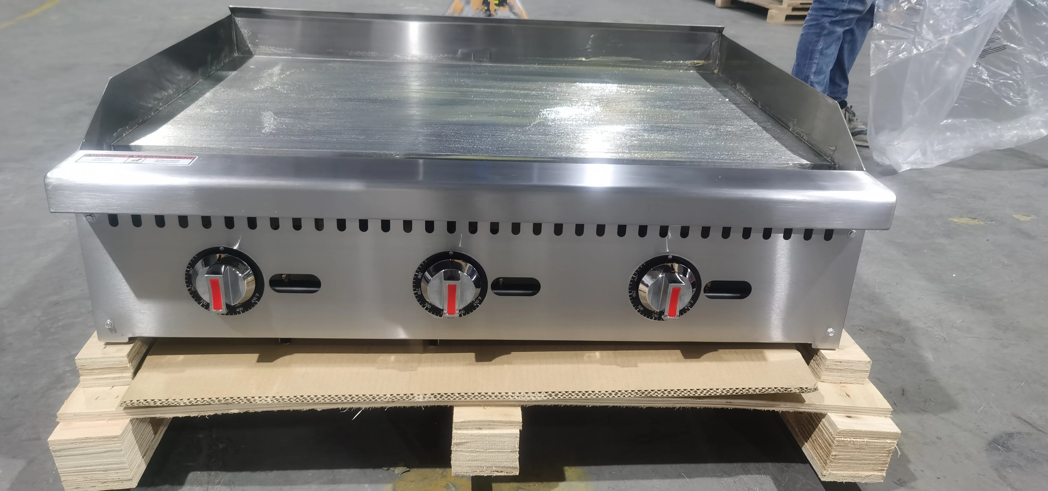 Сертификат ETL Коммерческое кухонное оборудование Газовая сковорода на