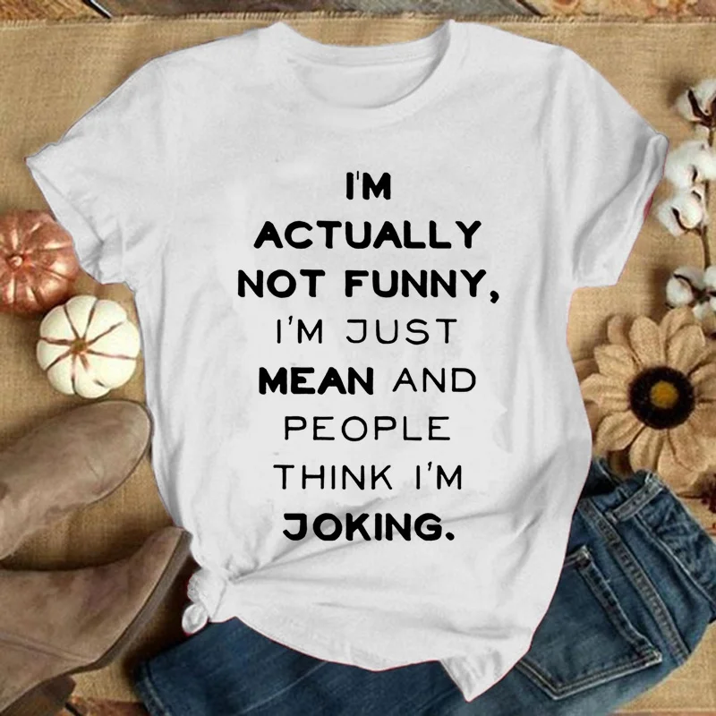

На самом деле, я не Забавный-я просто посредник и люди думают, что я шучу о нейтральных смешных футболках, графические футболки, повседневные...