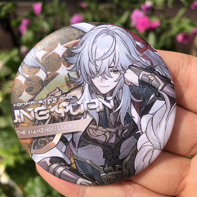 58 мм игра Honkai: звезда рельс дан Хэн Серебряный волк Asta лезвие Кафка сеточка