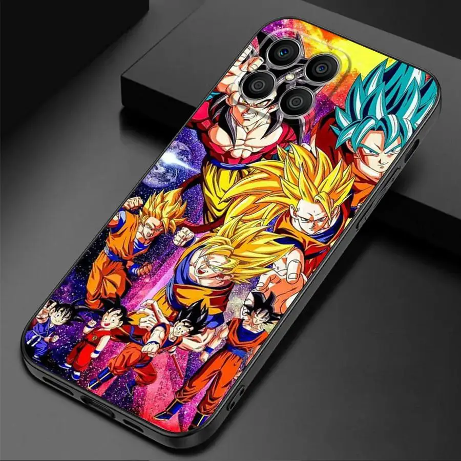 Anime D-ragons Son Balls Phone Case for Honor X9a 5G 90 X8 4G X8a X7b X9b X8b 70 X6 8X Magic5 Lite Silicone Cover