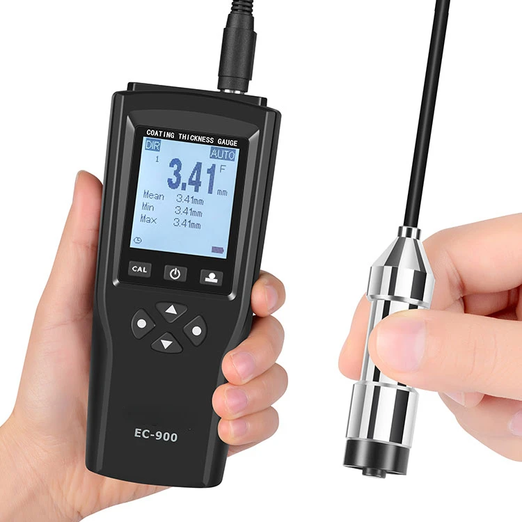 Фото Измеритель толщины покрытия GOYOJO EC-900 высокой точности для автомобильной краски с отдельным щупом №2