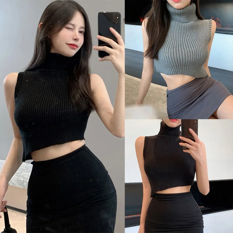 Женская асимметричная майка без рукавов с открытой спиной