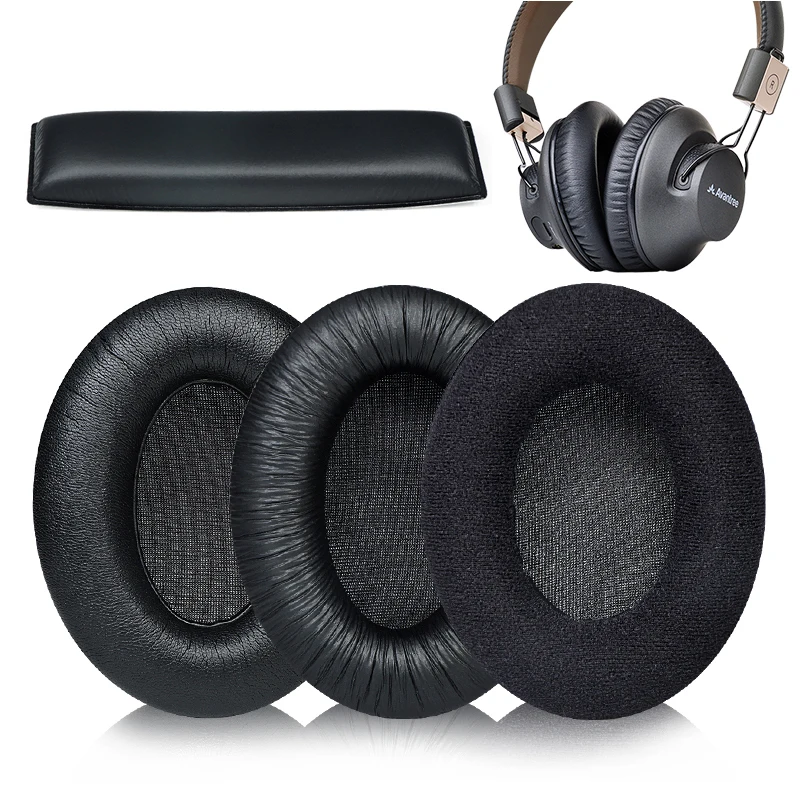 

Replacement EarPad Ear Pads Headband Cushions Headphone Earcups Repair Part for Sennheiser HD201 HD201S HD206 Headset