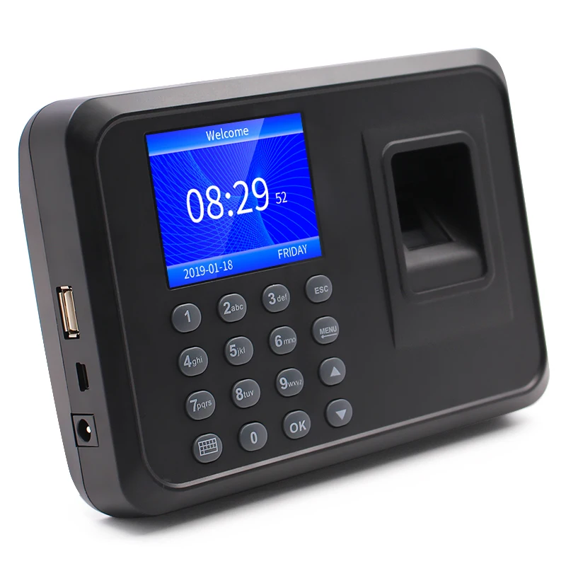 Fingerprint and card reader scanner attendance machine biometric fingerprint time machine USB TCP IP