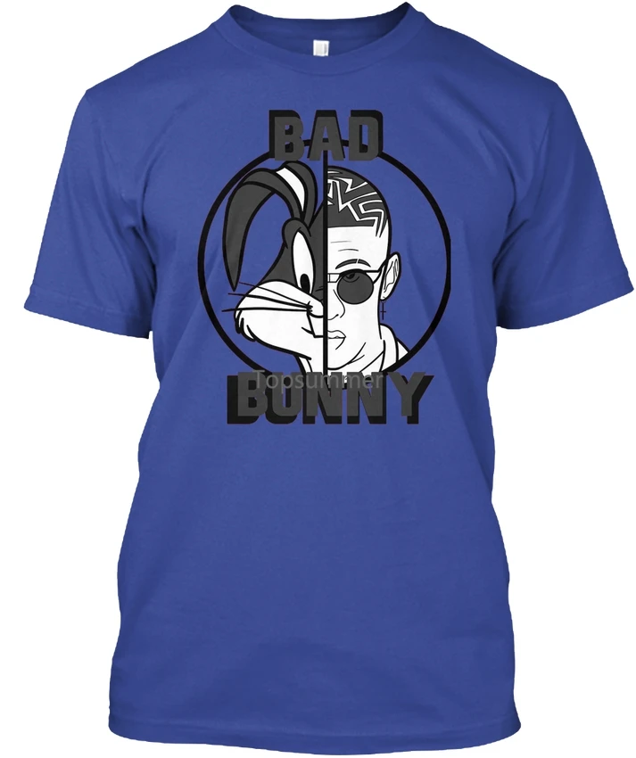 

Bad Bunny Bad Bunny Bun Popular Tagless Tee T-Shirt