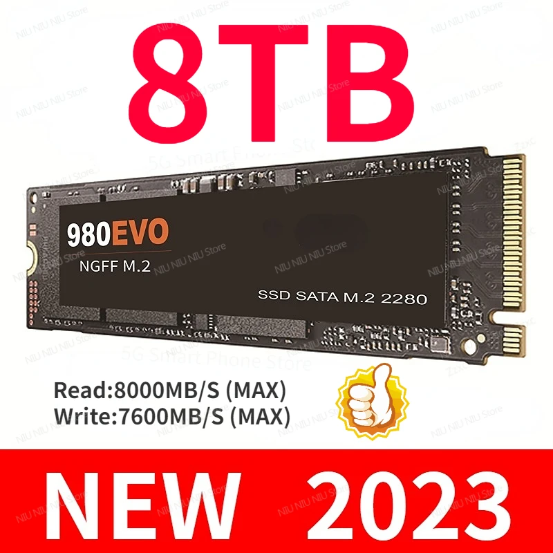 

8TB 4TB SSD M2 NGFF 500GB 980 EVO Plus 250GB Internal Solid State Drive 1TB Hdd Hard Disk 970 PRO M.2 2TB for Laptop Computer