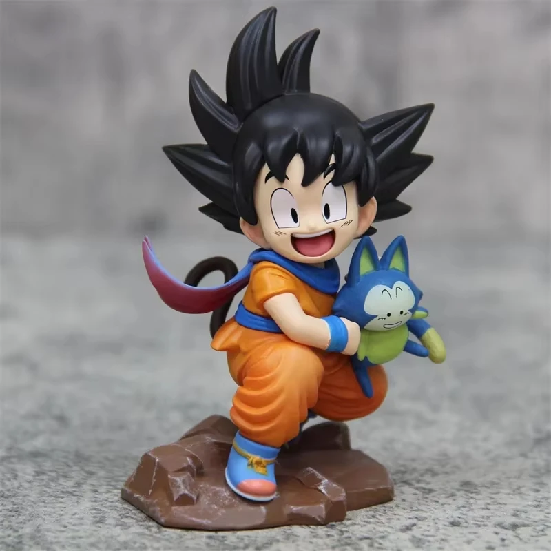 Фото Фигурка Dragon Ball Kawaii 10 см: Маленький Сон Гоку с Пуару, коллекционная аниме-модель, кукла, украшение для рабочего стола, игрушка №4