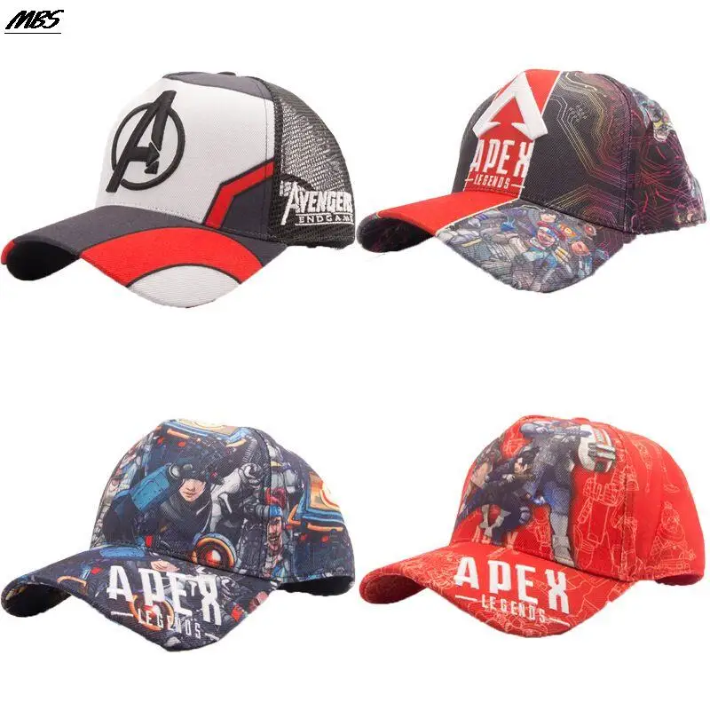 Popular game APEX printed Unisex sun hats New shooting game APEX hats street hip-hop hats Casual male and female student hat