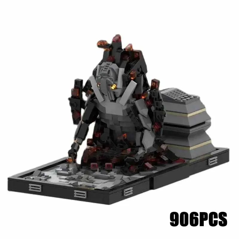 Конструктор Moc для детей кубики пожертвования научной фантастики сцены звезды